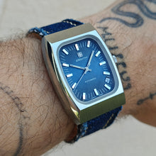 Charger l'image dans la galerie, Zenith Surf automatique bleue
