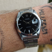 Charger l&#39;image dans la galerie, Rolex Oysterdate Précision 6694 black dial

