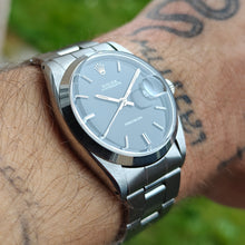 Charger l&#39;image dans la galerie, Rolex Oysterdate Précision 6694 black dial
