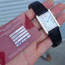 Charger l'image dans la galerie, Cartier Tank Solo XL automatique 3515 écrin + carte
