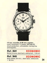 Charger l'image dans la galerie, Chronographe Heuer 3645 Valjoux 92
