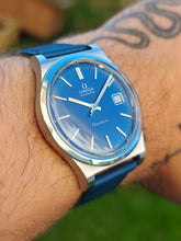 Charger l&#39;image dans la galerie, Omega Genève automatique dial bleu
