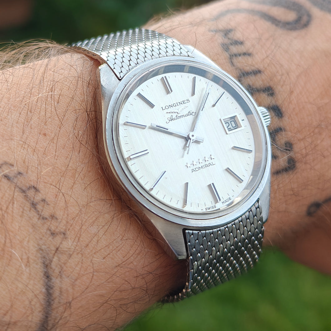 Longines Admiral Automatique full d'origine - mamontrevintage