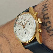 Charger l'image dans la galerie, Maty Chronographe triple date Valjoux 72C

