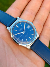 Charger l&#39;image dans la galerie, Omega Genève automatique dial bleu
