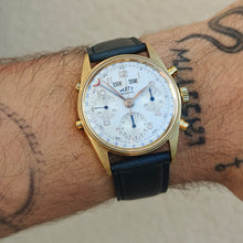 Charger l'image dans la galerie, Maty Chronographe triple date Valjoux 72C
