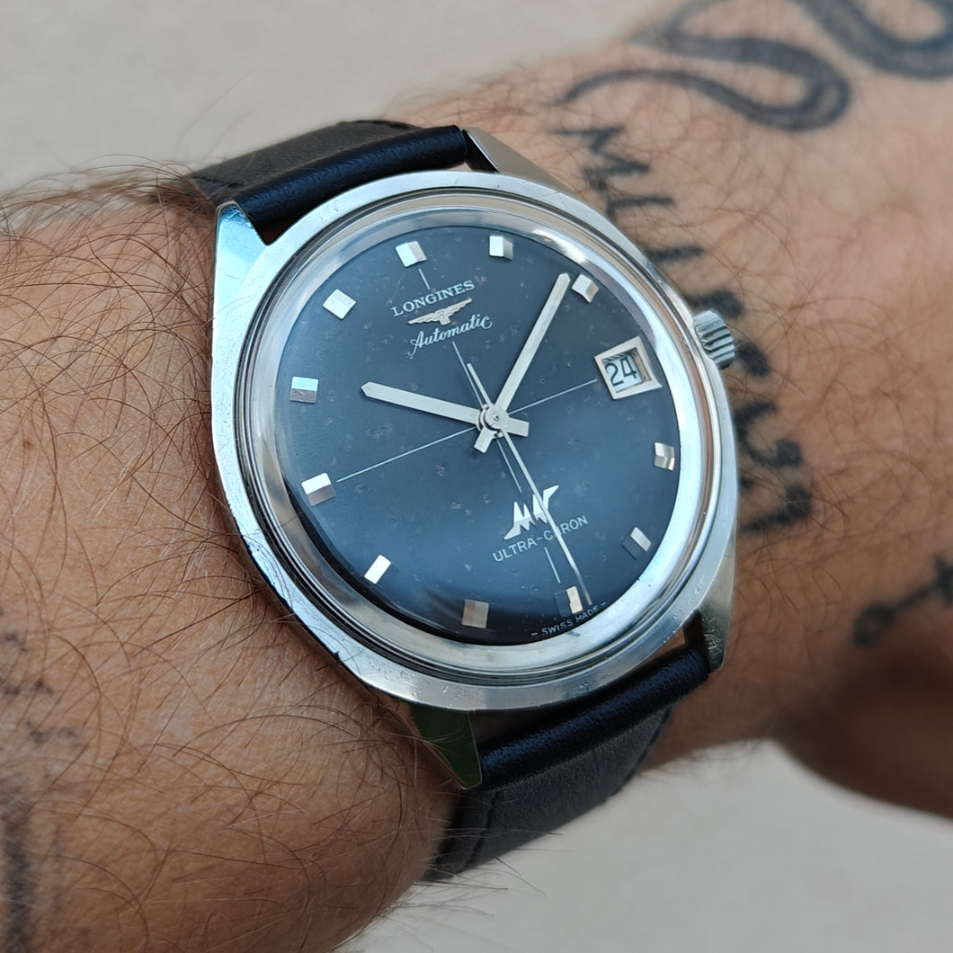 Longines automatique ultra chron 431 black dial