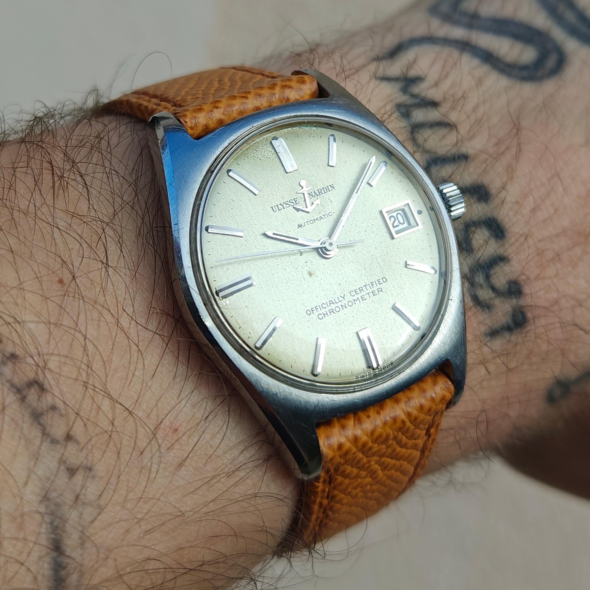 Montre Mécanique Vintage Garonne - Pour Pièces Ou Réparation - Homme