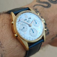 Charger l'image dans la galerie, Maty Chronographe triple date Valjoux 72C
