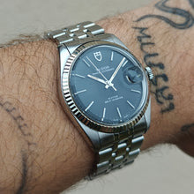 Charger l&#39;image dans la galerie, Tudor prince Oysterdate lunette or 90734
