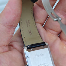 Charger l'image dans la galerie, Cartier Tank Solo XL automatique 3515 écrin + carte

