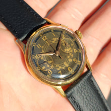 Charger l&#39;image dans la galerie, Chronographe anonyme Gilt dial
