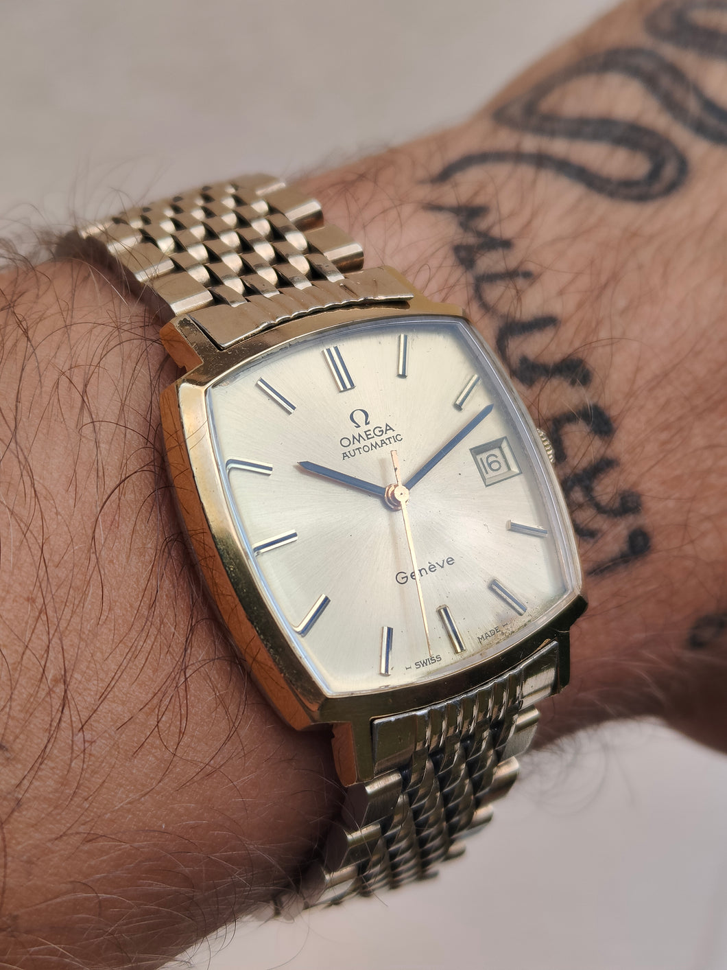 Omega Genève automatique bracelet 