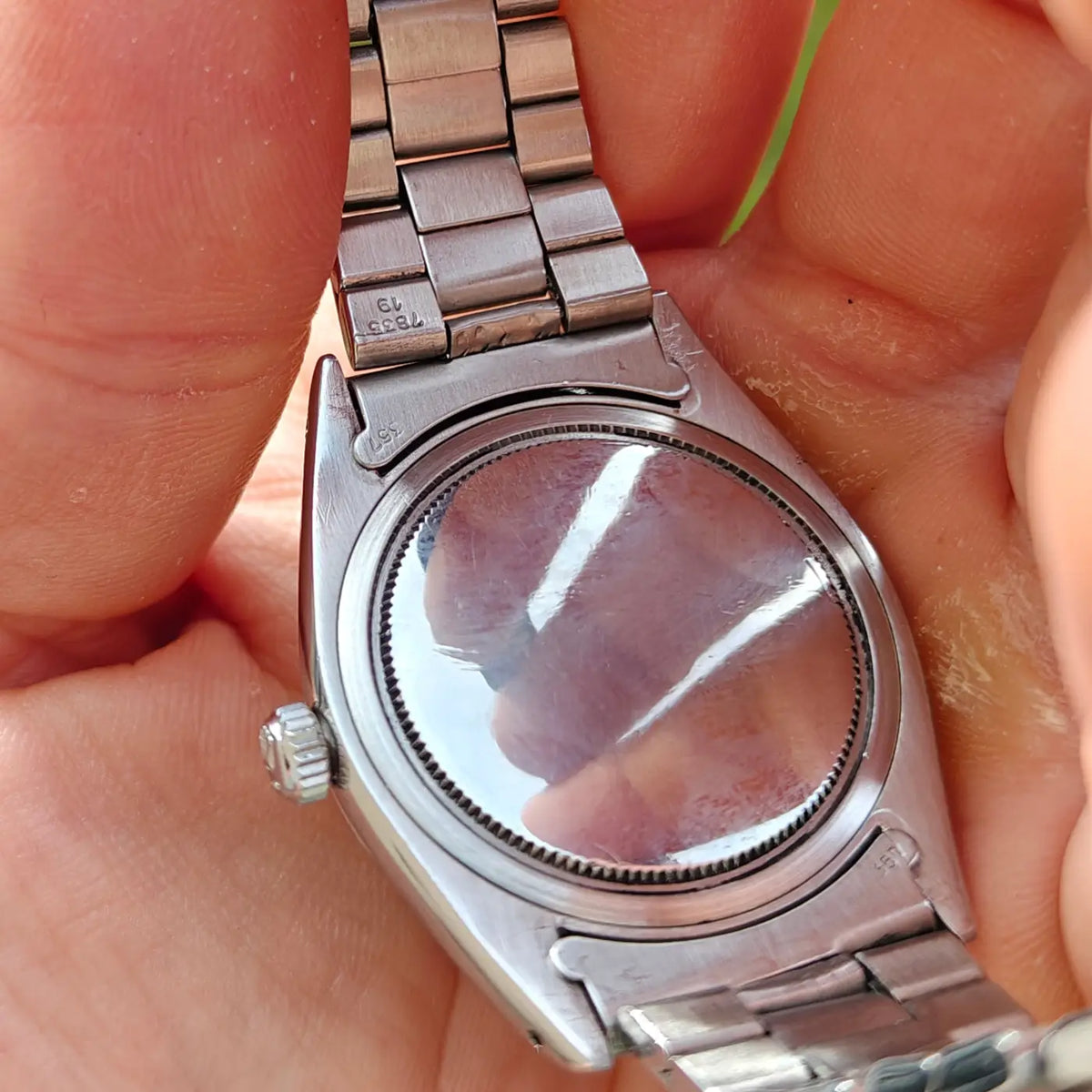 Rolex Oysterdate Précision 6694 gilt dial