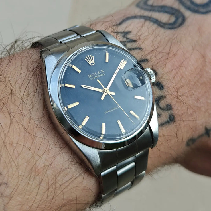 Rolex Oysterdate Précision 6694 gilt dial