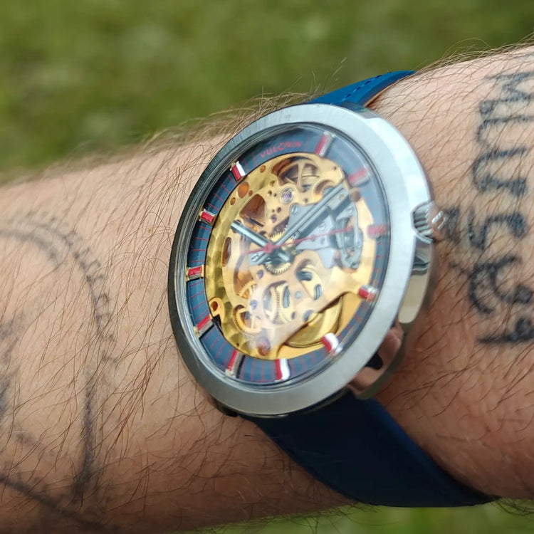 Vulcain Skeleton automatique 70’s