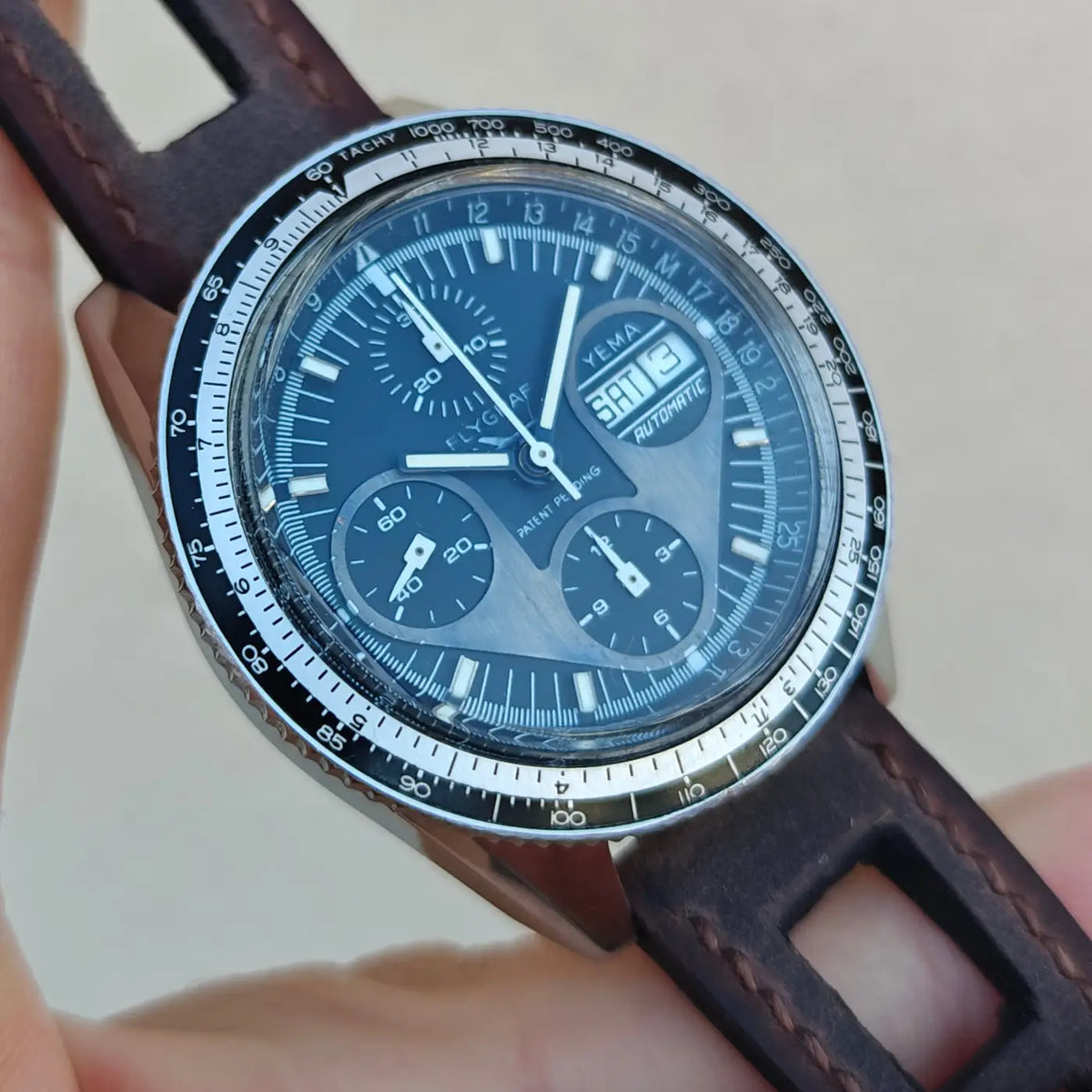 Yema Flygraf Automatik-Chronograph 850737 — Foto 7/7