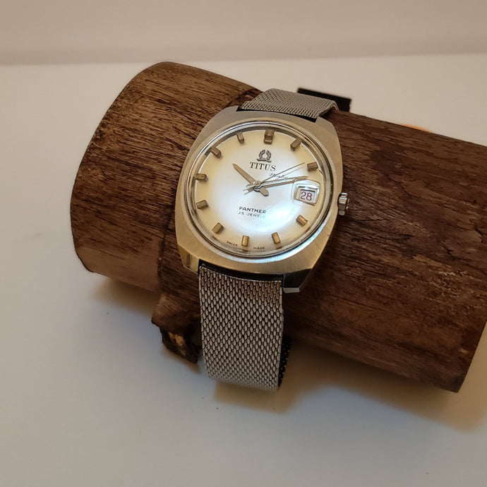 Titus Matic Panther automatique des 60's 34.5mm hors couronne