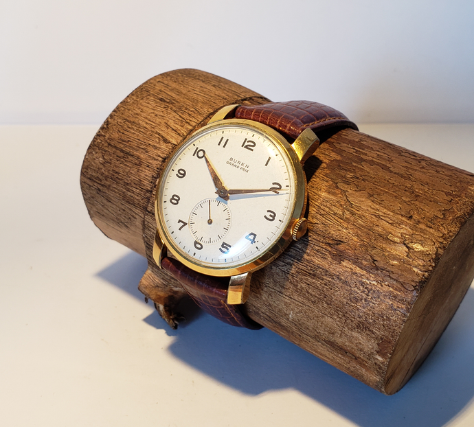 Rare Buren Grand prix Oversize 37mm calibre 463